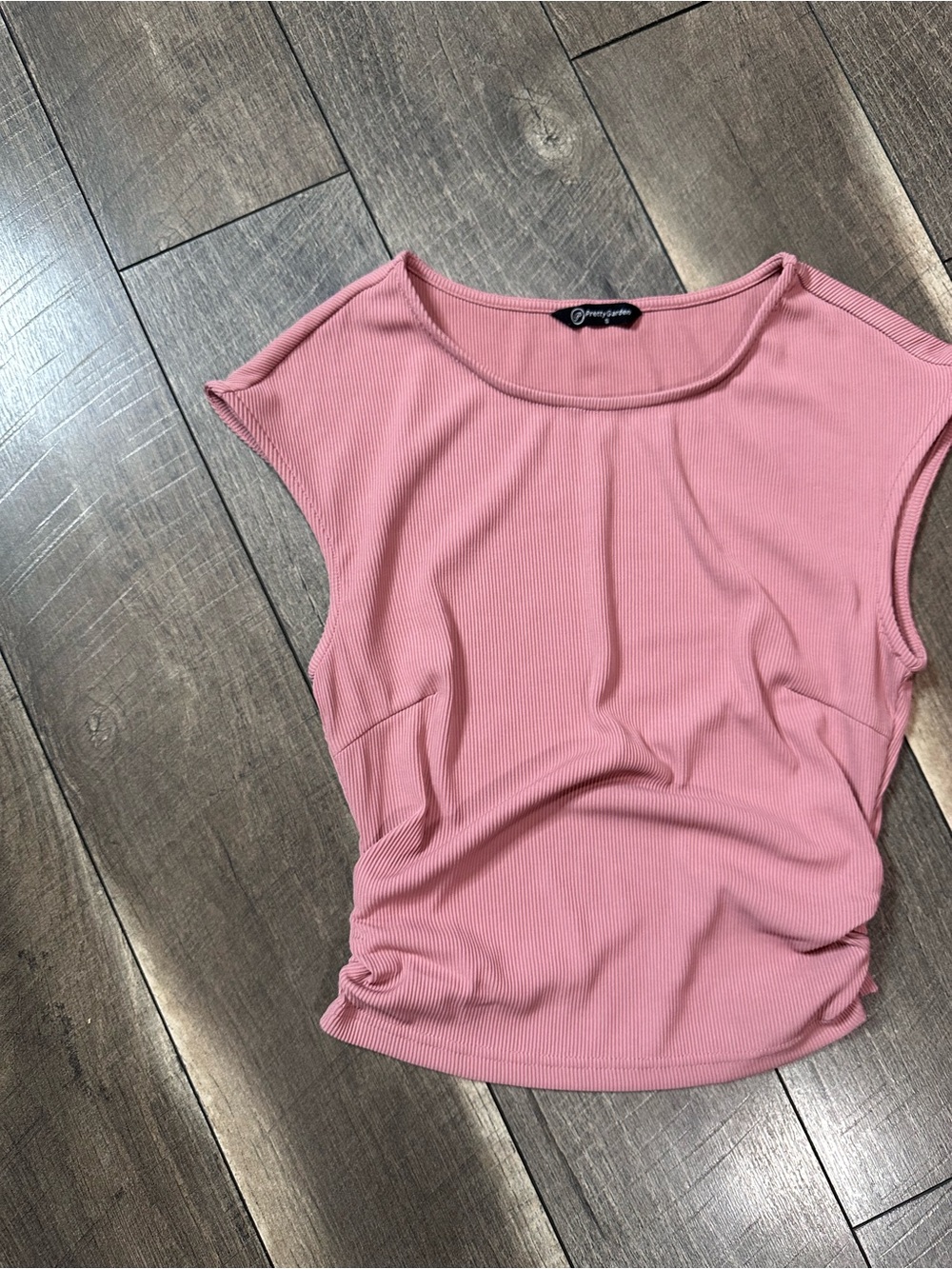Pretty Garden Ribbed Top - Picture 3 of 8